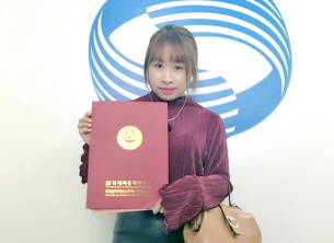 호남대 대학원생 루췬옌. ⓒ 호남대학교