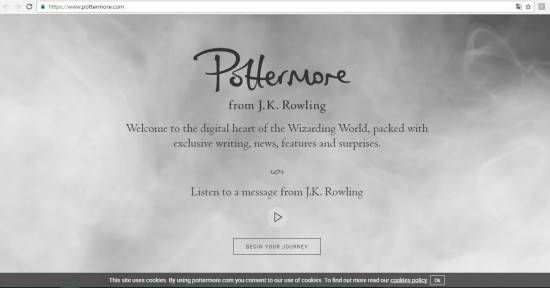 포터모어 홈페이지에서 기숙사 배정, 패트로누스 찾기 등 이야기 속에서 인기있는 에피소드들을 직접 실현해 볼 수 있다. ⓒ 포터모어 웹사이트