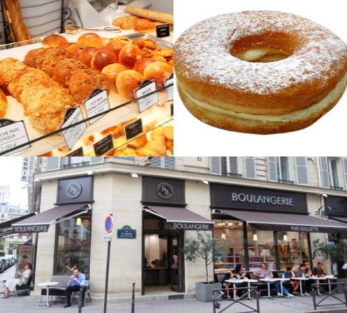 왼쪽 상단부터 시계방향으로 프랑스어로 '친구'라는 뜻의 '코팡(Copain)', 중국에서 선보인 링도넛, 파리바게뜨 파리샤틀레점 이미지컷. ⓒ 파리크라상