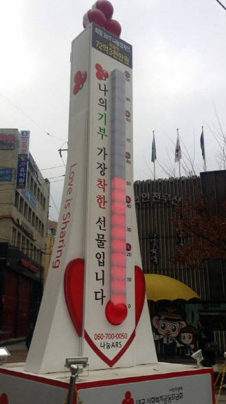 인정이 넘치는 대구가 연이은 기부로 후끈 달아 오르고 있다. ⓒ 대구시청