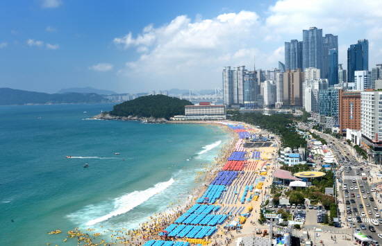 부산시 보건환경연구원에서 부산 해수욕장의 백사장 토양질을 조사한 결과 해운대해수욕장이 가장 양호한 것으로 조사됐다. ⓒ 해운대구