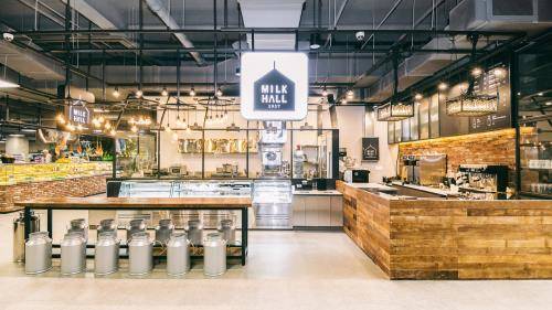 밀크홀 1937 매장 전경. ⓒ 서울우유협동조합