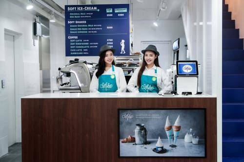 소프트 랩 안테나 숍 내부 전경. ⓒ 빙그레