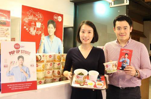 CJ제일제당 HMR 팝업스토어. ⓒ CJ제일제당