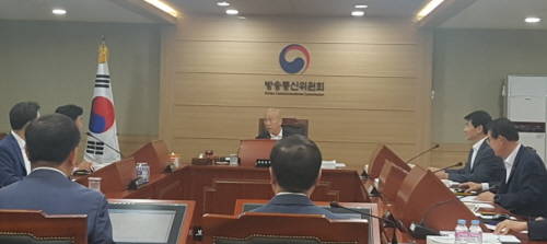 8일 방송통신위원회 제22차 전체회의가 진행되고 있다. ⓒ 프라임경제