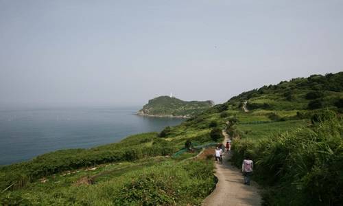 여수 거문도 녹산등대 가는 길 모습. ⓒ 여수시청