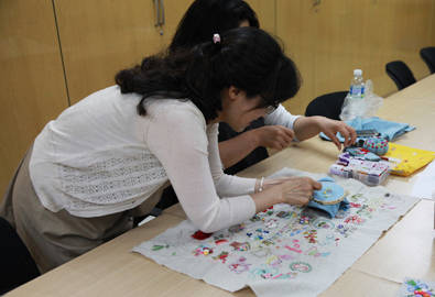 프로그램 수강생교육 모습. ⓒ 서산군청