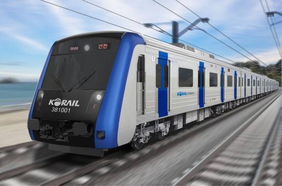 현대로템이 납품할 코레일 128량 전동차 실외 조감도. ⓒ 현대로템