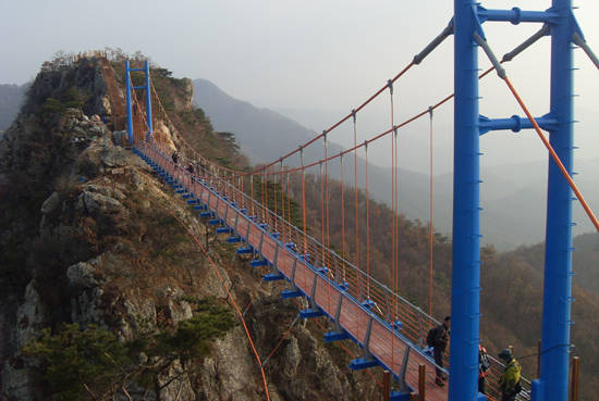 백아산하늘다리. ⓒ 화순군