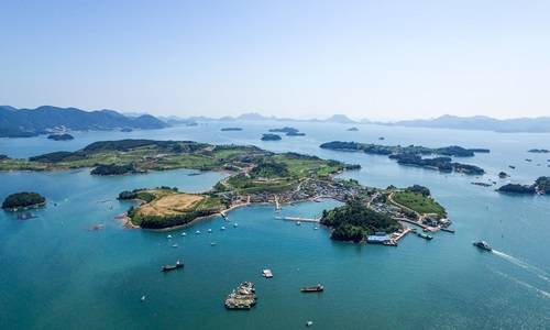 여수 경도 해양관광단지 전경. ⓒ 여수시