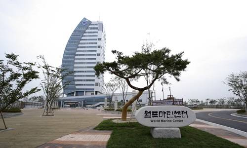 여수광양항만공사 전경. ⓒ 여수광양항만공사