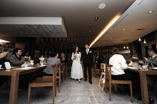 거울못식당 작은 결혼식. ⓒ CJ프레시웨이