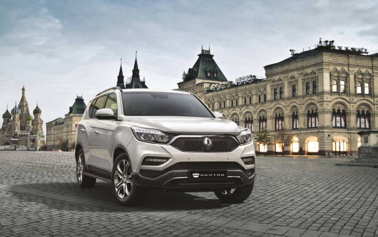 쌍용차가 선보인 프리미엄 SUV 'G4 렉스턴'은 현재(11월 기준)까지 총 1만4148대 판매되는 등 국내·외에서 큰 인기를 끌면서 긍정적인 전망이 기대되고 있다. 사진은 G4렉스턴 유라시아에디션. ⓒ 쌍용자동차