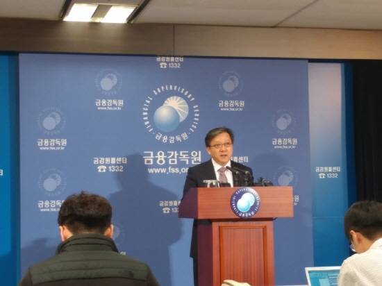 22일 최성일 금감원 부원장보가 금감원 브리핑실에서 앞으로 추진할 금융감독·검사 제재 프로세스 혁신방안에 대해 발표하고 있다. ⓒ 프라임경제
