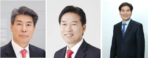 청와대는 경제수석 윤종원 주 OECD 대사(좌), 일자리수석 정태호 대통령 비서실 정책기획비서관(중간), 시민사회수석 이용선 더불어민주당 양천을 지역위원장(우)을 각각 임명했다. ⓒ 청와대