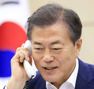 문재인 대통령은 29일까지 연차를 내고 청와대 관저에서 휴식을 취하기로 했다. ⓒ 청와대