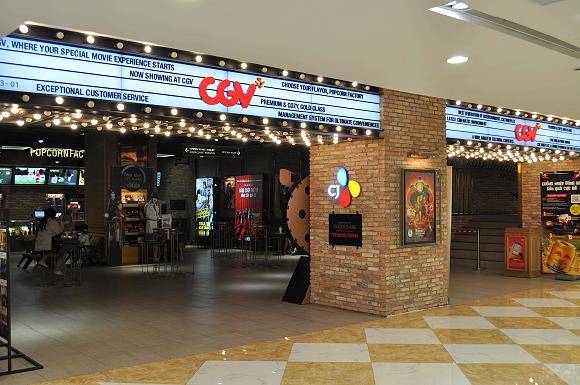 베트남 호치민에 위치한 CJ CGV. CJ CGV는 한국형 고품격 서비스를 통해 베트남 1위 극장 사업자로 굳건히 자리매김하고 있다. = 전훈식 기자