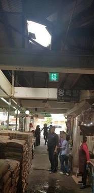 지난 5월 14일 서울 관악시장에서 발생한 사망사고 현장. ⓒ 프라임경제