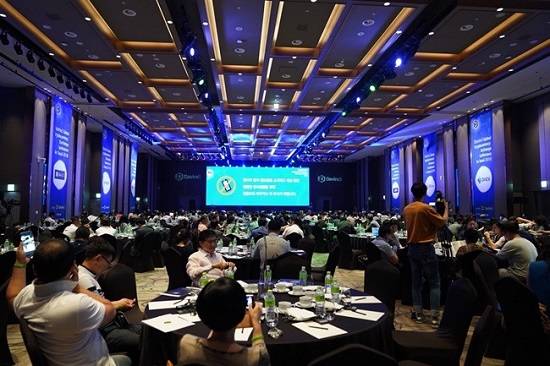 케이스타그룹이 'Davinci Global Cryptocurrency Exchange Conference in Seoul 2018'에 참여했다. ⓒ 케이스타그룹
