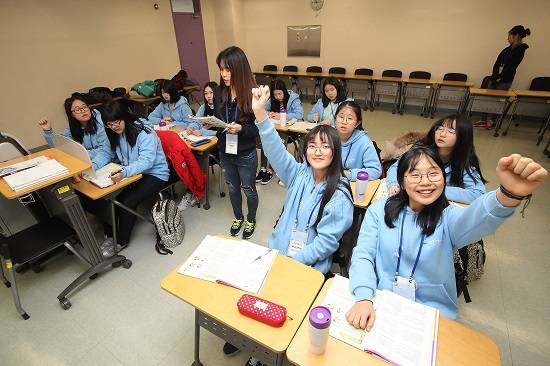 삼성전자가 '2018년 삼성드림클래스 여름캠프'를 열고 29일을 기점으로 3주 간 합숙교육에 들어간다. ⓒ 삼성전자
