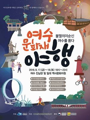 '여수문화재 야행' 포스터 ⓒ 여수시