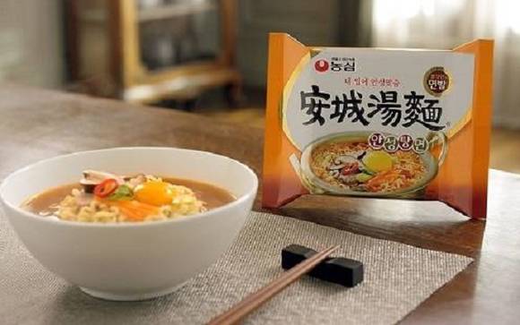 농심 안성탕면의 모습이에요. ⓒ 농심	