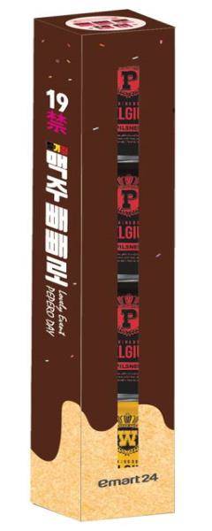 이마트24는 빼빼로데이를 맞아 빼빼로데이 한정판 '19禁(금) 맥주빼빼로'를 선보인다. ⓒ 이마트24