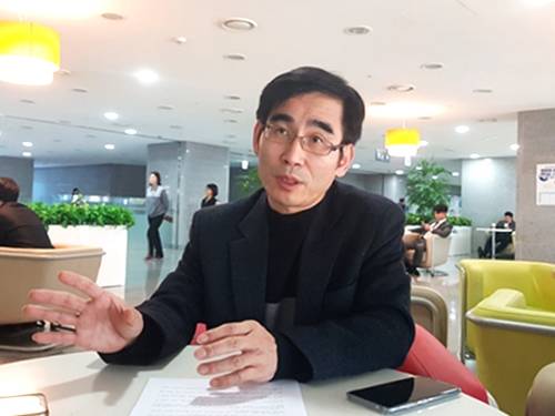 김민철 책임연구원이 한일관계에서 소극적인 모습을 보였던 외교부에 아쉬움을 토로하고 있다.ⓒ 프라임경제