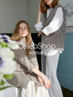 CJ ENM 오쇼핑부문은 프리 스프링 콘셉의 간절기 패션 신상품을 1월 중순부터 본격 론칭한다. 사진은 패션 브랜드 '셀렙샵 에디션'의 라운지웨어인 원피스(왼쪽)와 니트 팬츠. ⓒ CJ ENM