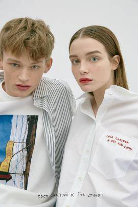 질스튜어트뉴욕이 글로벌 아티스트 코코 카피탄을 협업의 주인공으로 선정, 2019년 봄/여름 시즌 콜라보레이션 컬렉션을 11일 본격 출시한다. ⓒ LF