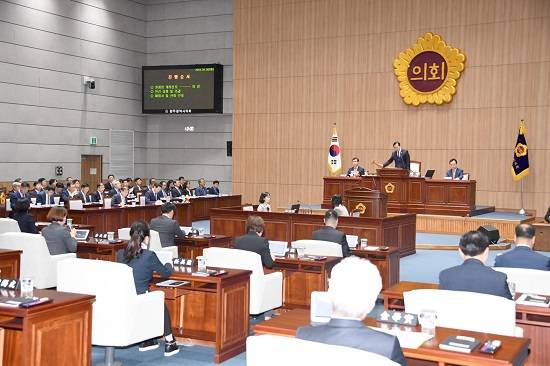 광주시의회는 지난달 30일 제278회 임시회를 폐회했다. ⓒ 광주광역시의회