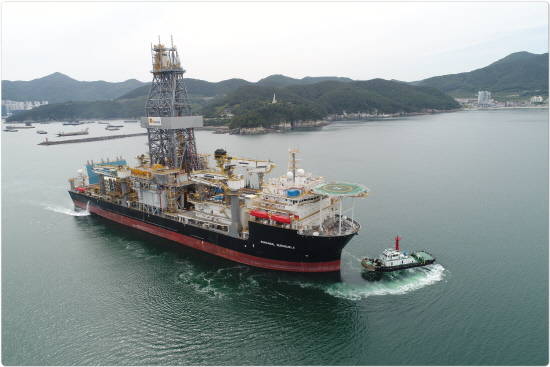 이번에 인도된 '소난골 쿠엔겔라'호. ⓒ 대우조선해양