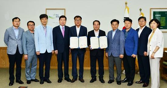 담양군은 10일 주광역시관광협회와 지역관광 발전을 위한 업무협약을 체결했다. ⓒ 담양군