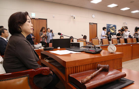 국회 국토교통위원회는 더불어민주당과 바른미래당 소속 의원들의 요구로 21일 전체회의가 예정됐지만, 자유한국당의 반발로 결국 개의를 진행하지 못했다. ⓒ 연합뉴스