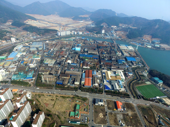 부산·진해경제자유구역청 마천공단 전경. ⓒ 프라임경제