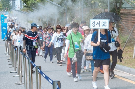 서울시는 전국 단일 지자체 가운데 가장 많은 2만여 매의 대회 입장권을 구매했을 뿐만 아니라, 대회 개막 후에 1만8000여명의 서울시민들이 다녀갔다. ⓒ 광주광역시
