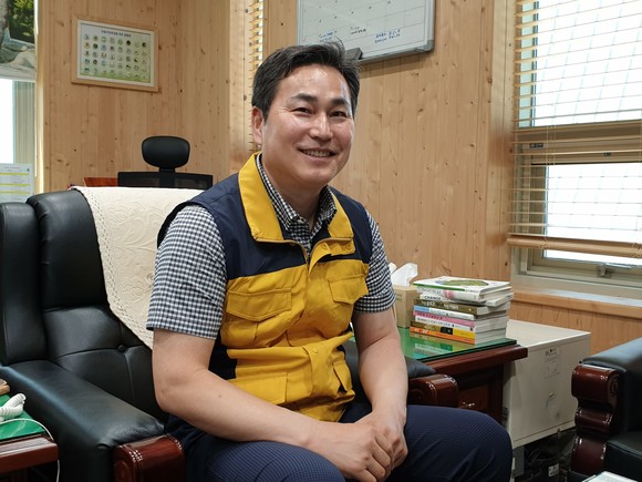 정영덕 국립자연휴양림관리소 소장은 "내부 직원이 행복해야 국민도 행복하다"고 강조했다. =김상준 기자