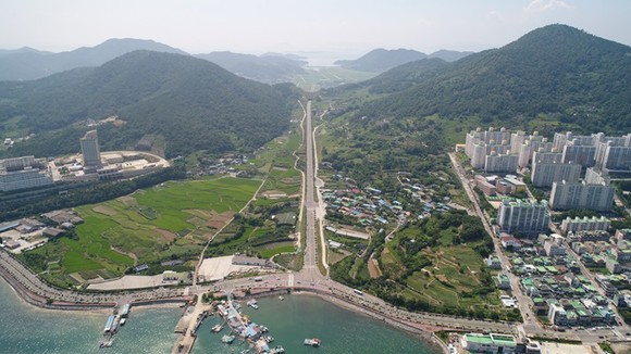 여수시 소제지구 전경. ⓒ 여수시