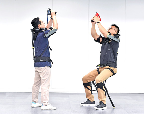 웨어러블 로봇 '벡스(VEX)'. ⓒ 현대자동차