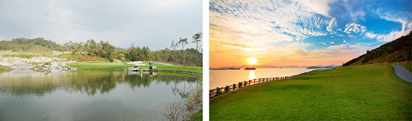힐데스하임(좌), 여수경도(우). ⓒ XGOLF
