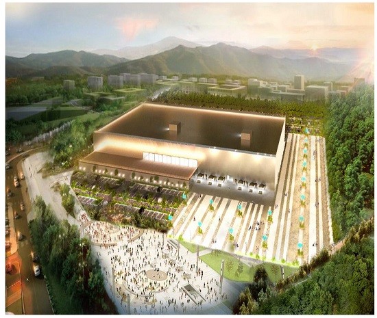 한국수영진흥센터 조감도 ⓒ 광주광역시