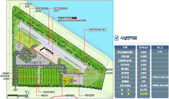 태안UV랜드 마스터플랜 확정(안). ⓒ 태안군
