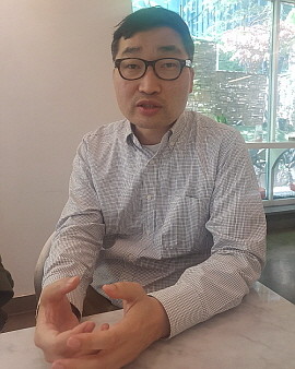 김용일 한국조에티스지회 지회장. = 추민선 기자