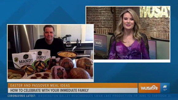 미국 인기 셰프이자 엔터테이너인 조지 듀란은 최근 현지 TV와 라디오 방송에 출연해 '가족과 함께 즐길 수 있는 부활절 특별메뉴'로 비비고 만두를 추천했다. ⓒ 연합뉴스