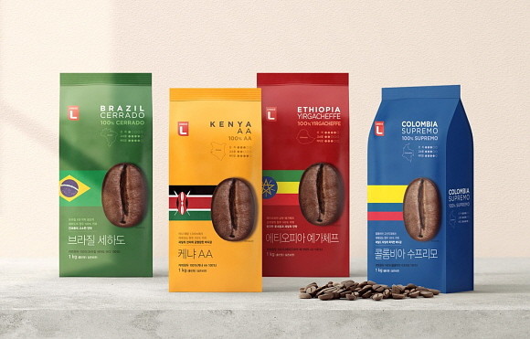 롯데마트가 커피전문점인 이디야커피와 손잡고 초이스엘 싱글오리진 원두커피 4종을 오는 22일과 6월18일 각 2종씩 출시한다. ⓒ 롯데마트