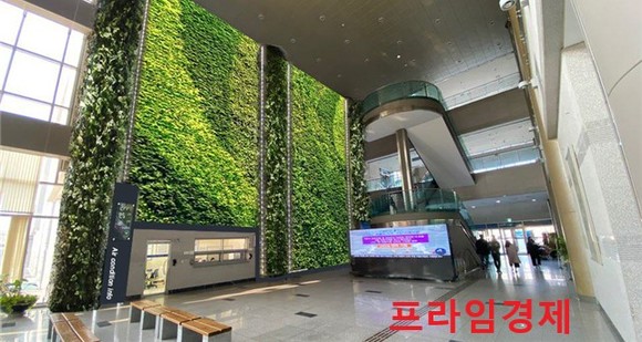 실내정원 천안시청 계획(안). ⓒ 산림청