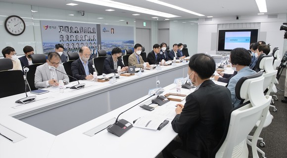 2040 도시계획 사전자문단 회의 개최 모습. ⓒ 세종시