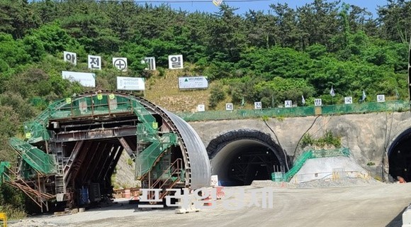 보령해저터널 1공구 구간, 저두교차로 입구 모습. ⓒ 프라임경제