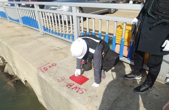 격포항 정기점검 모습. ⓒ 한국어촌어항공단