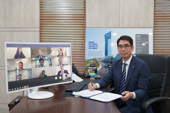 대한전선이 영국 국영 전력회사인 내셔널그리드와 전력망 공급 계약을 체결했다. ⓒ 대한전선